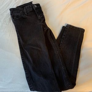 Abercrombie and Fitch black skinny jeans